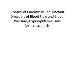 Cardiovascular I