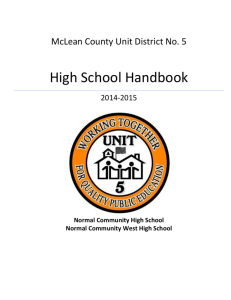 NCHS Handbook