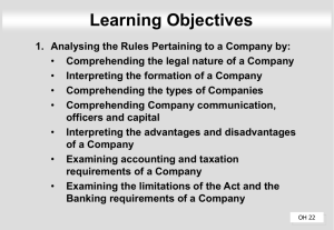 Criteria (Continued) Analyse the Rules Pertaining to a