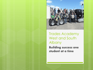 Trades Academy PPT
