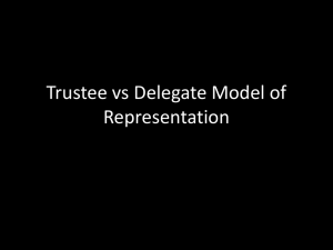 Trustee Delegate