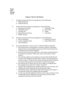 Name: Date: Period: US I H Chapter 4 Review Worksheet Identify