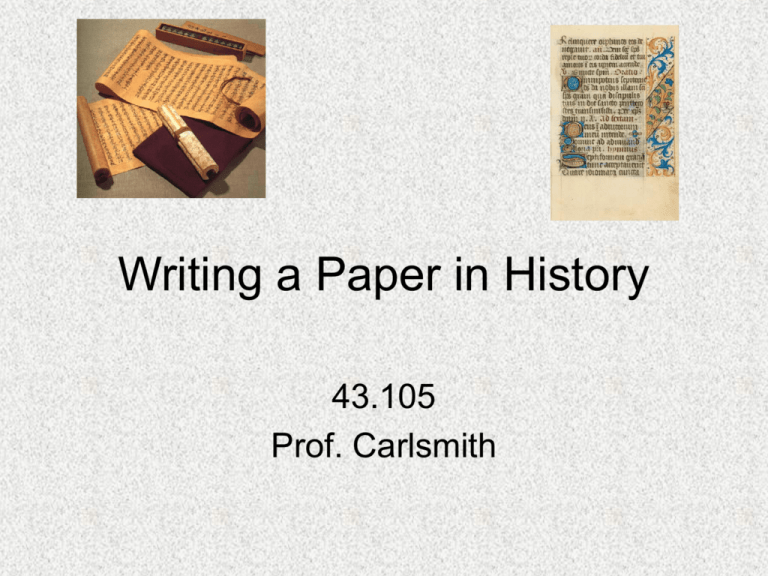 writing-a-paper-in-history