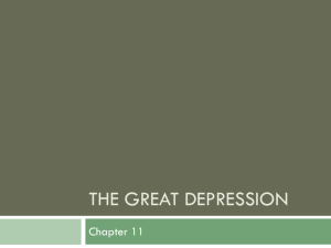 The great depression