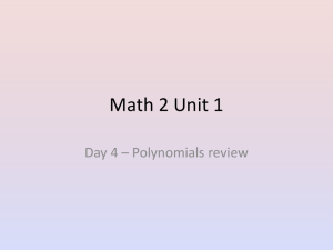 P(x) = 2x³ - 5x² - 2x + 5