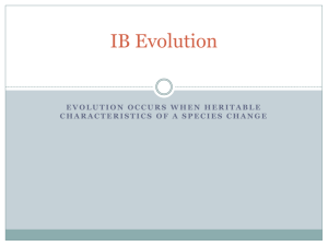 IB Evolution 2016