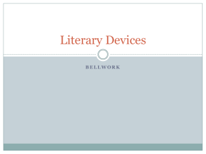 Literary Devices - Moore Public Schools