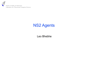 NS2 Agents