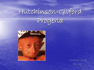 HG Progeria