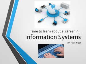 Information Systems - Taran Nijjar