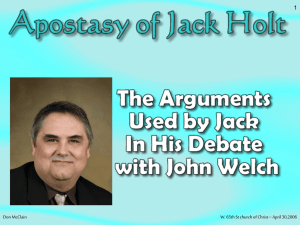 Apostasy_of_Jack_Hol.. - West 65th Street church of Christ