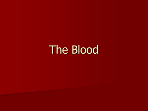 Chapter 12 - The Blood