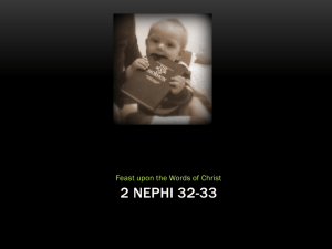 2 Nephi 33:1