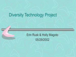 Diversity Technology Project