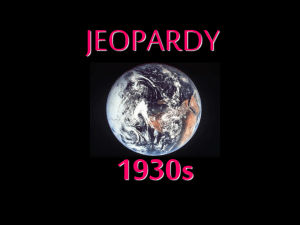 1930s Jeopardy - pams