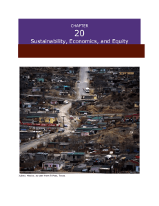 Chapter 20 Sustainability, Economics, and Equity - My Site