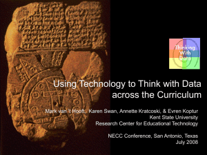 Presentation slides - Research Center for Educational Technology