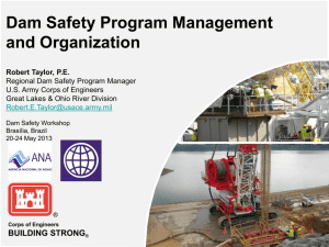 Dam Safety Program Management Tools (DSPMT)
