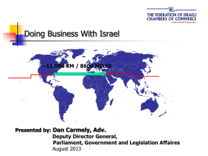 to learn more about doing business with Israel.