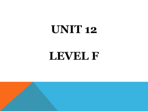 English 11 Unit 12 PowerPoint