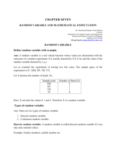 STAT1201 Statistics ch-7 - International Islamic University Chittagong