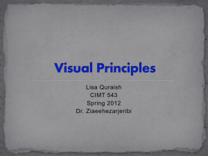 Visual Principles - Lisa Quraish