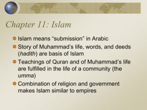 The Origins of Islam