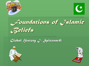 Foundations of Islamic Beliefs