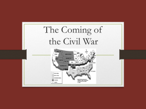 17 Causes of the Civil War