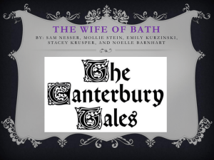 The wife of bath