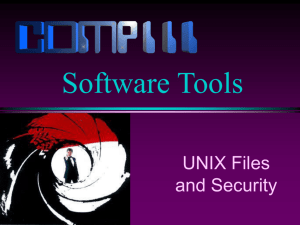 Unix file system