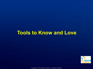 Unit C: Tools to Know and Love
