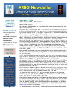 PO Box 91213 - Amateur Radio Relay Group