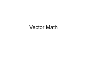 Vector Math - WordPress.com