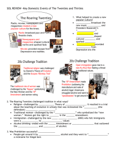 The 1920s & 1930s (Great Depression)