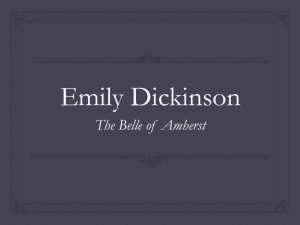 Emily Dickinson PowerPoint