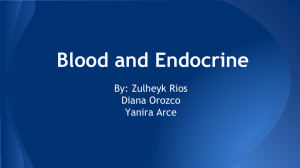 Blood and Endocrine
