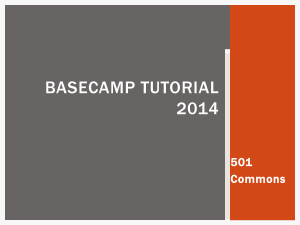 Use Basecamp Messages instead of email