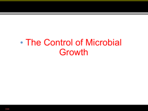 Chemical agent Effectiveness against Endospores Mycobacteria
