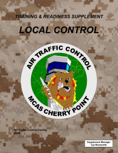 local control - MCAS Cherry Point Air Traffic Control Facility