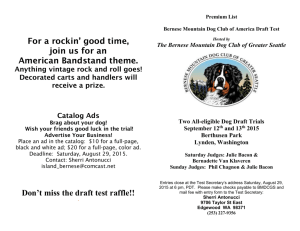 Bernese Mountain Dog Club of Greater Seattle