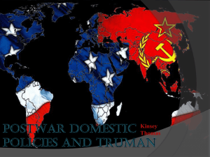 Postwar Domestic Policies and Truman-2