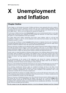 Unemployment and Inflation – Part 13