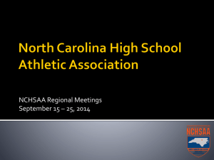 Region 2 - North Carolina High School Athletic Association