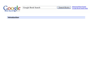 Google Book Search - Stanford University