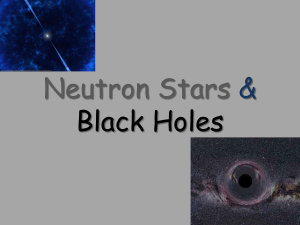 II. Black Holes