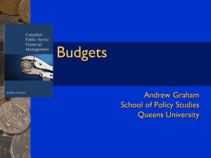 6. Budgets