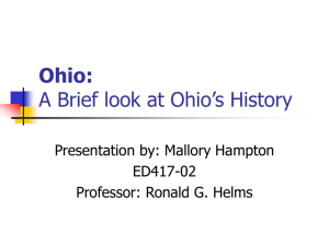 Ohio's Presidents : A Brief look at Ohio's