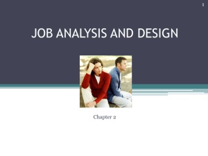 Chp2-Job analysis & Design