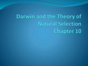 Chapter 10 Darwin_and_the_Theory_of_Natural_Selection